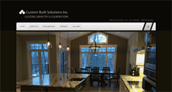 Desktop Screenshot of custombuiltsolutions.net